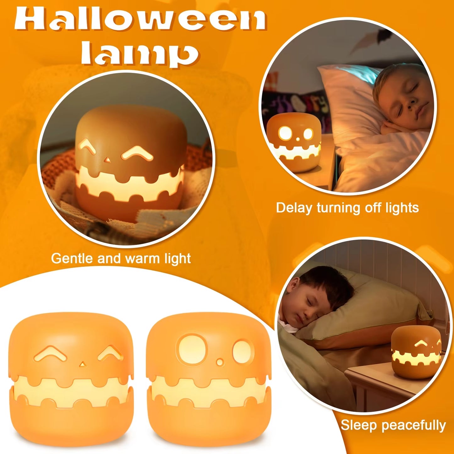 Halloween Pumpkin Night Light